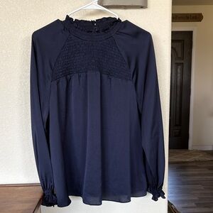 Nanette Lepore Midnight Blue Blouse
